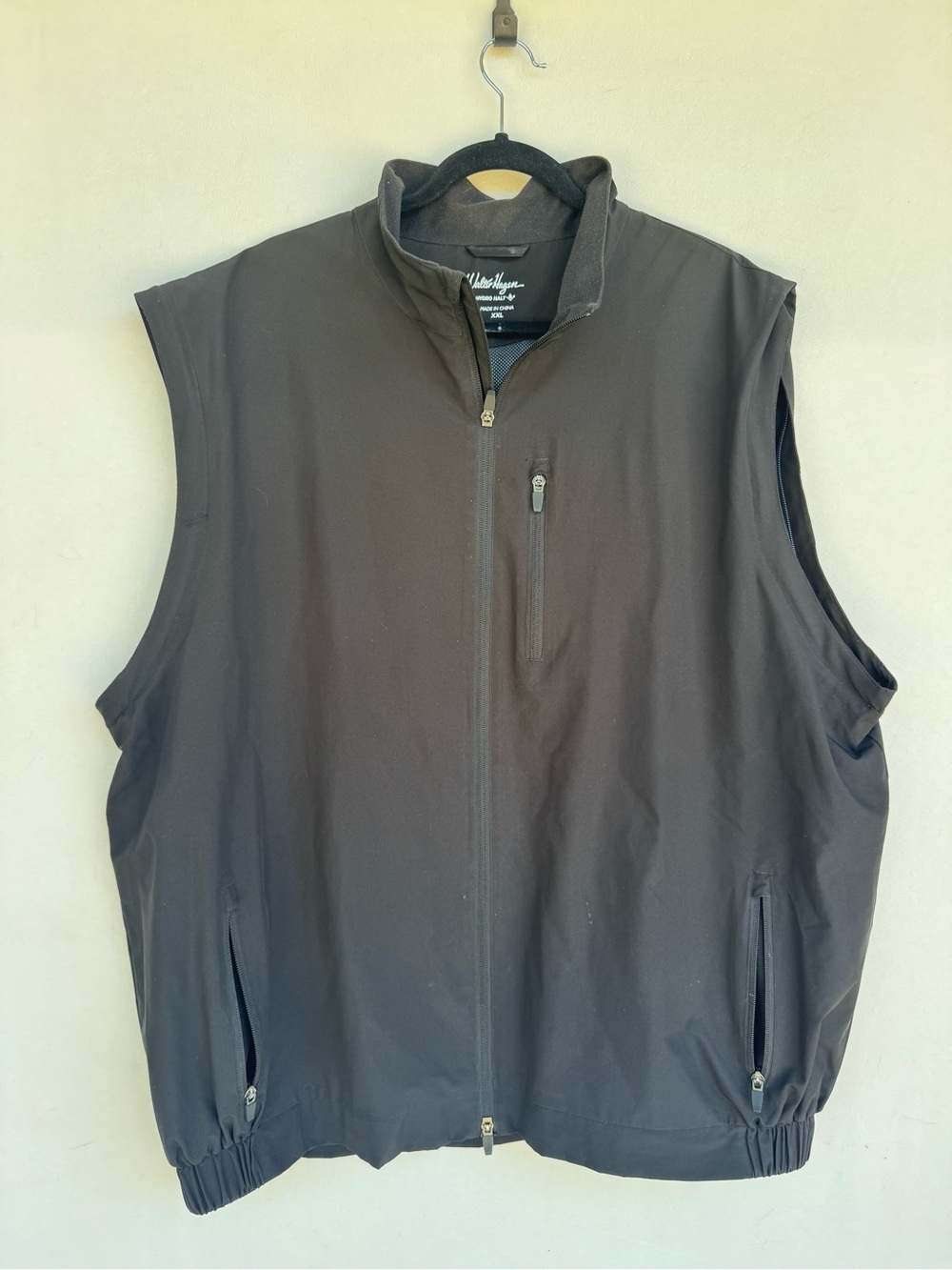 Walter Hagen Hydro Halt Black Golf Vest XXL